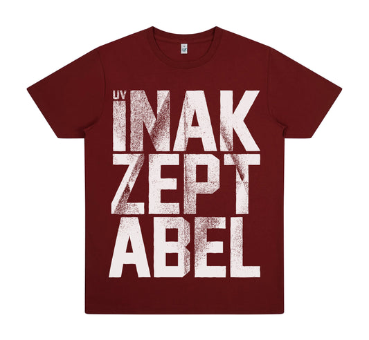 INAKZEPTABEL Shirt Rot
