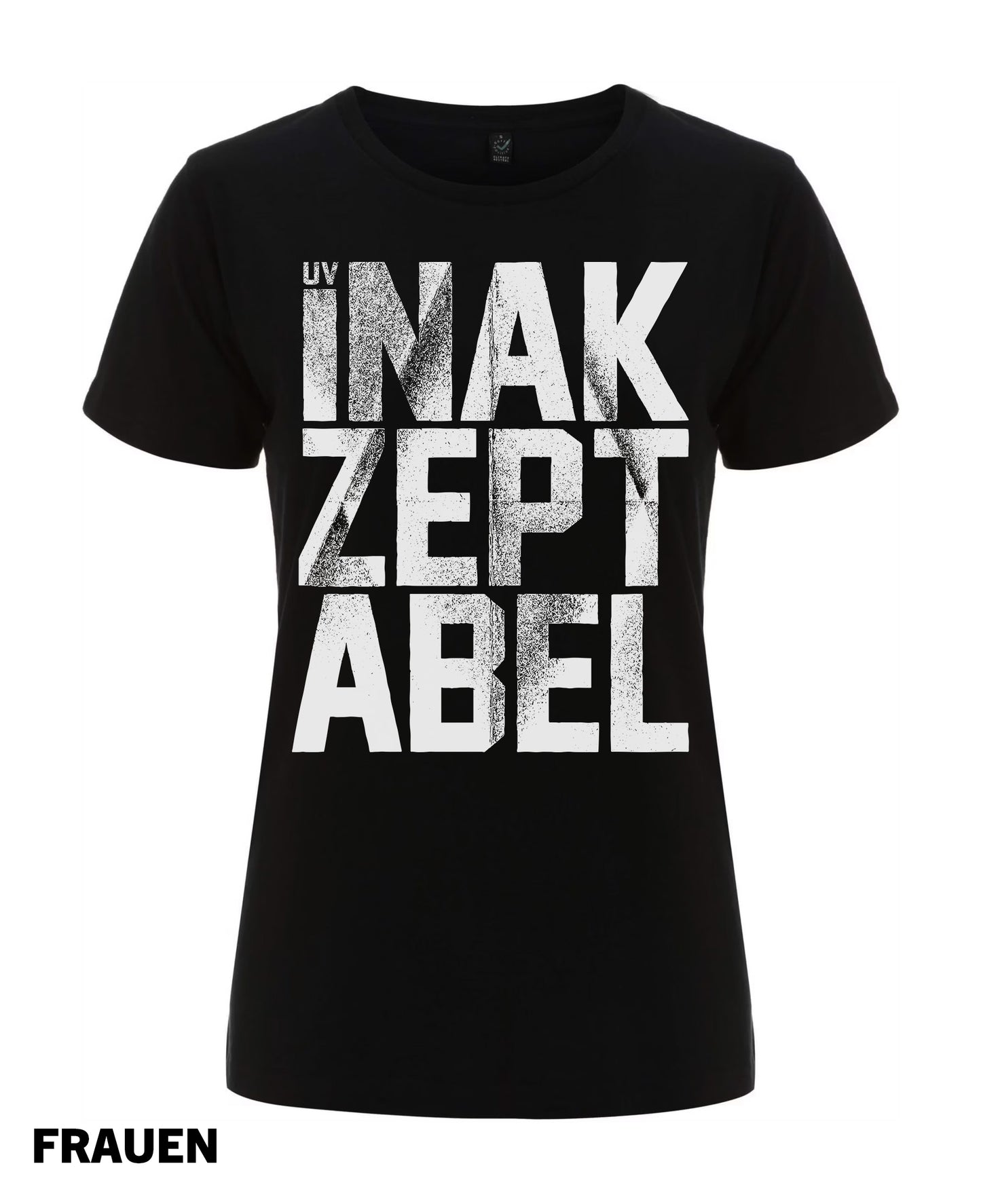 INAKZEPTABEL Shirt Schwarz